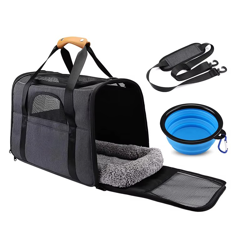 Luxury Pet Carrier – Airline Approved & Ideal for Traveling with Dogs or Cats