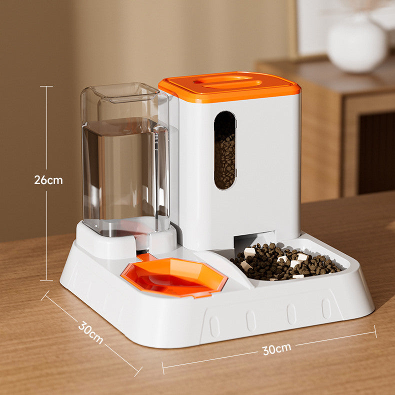 Automatic Pet Food & Water Dispenser – Gravity System with New Design | For Dogs & Cats